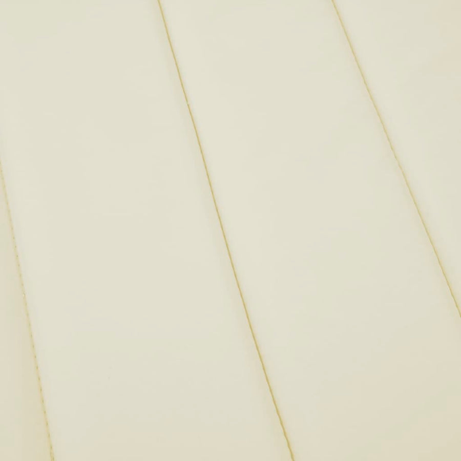 Ligbedkussen 200x70x3 cm oxford stof crèmekleurig 200 x 70 x 3 cm Crème
