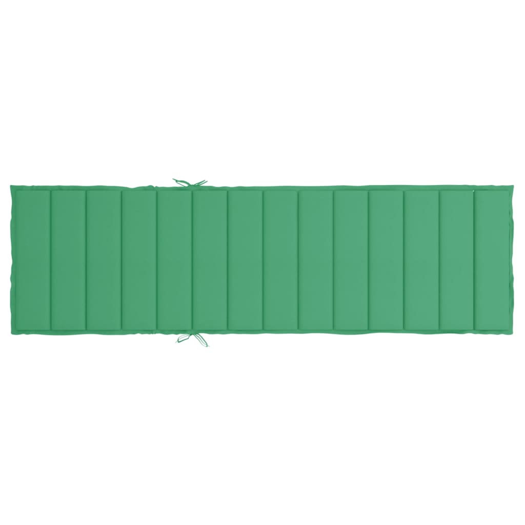 Ligbedkussen 200x70x3 cm oxford stof groen 200 x 70 x 3 cm Groen