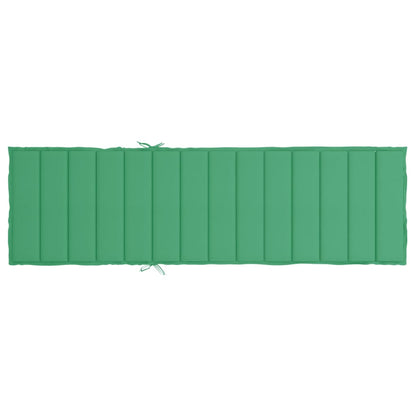Ligbedkussen 200x70x3 cm oxford stof groen 200 x 70 x 3 cm Groen