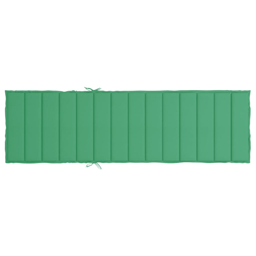 Ligbedkussen 200x70x3 cm oxford stof groen 200 x 70 x 3 cm Groen