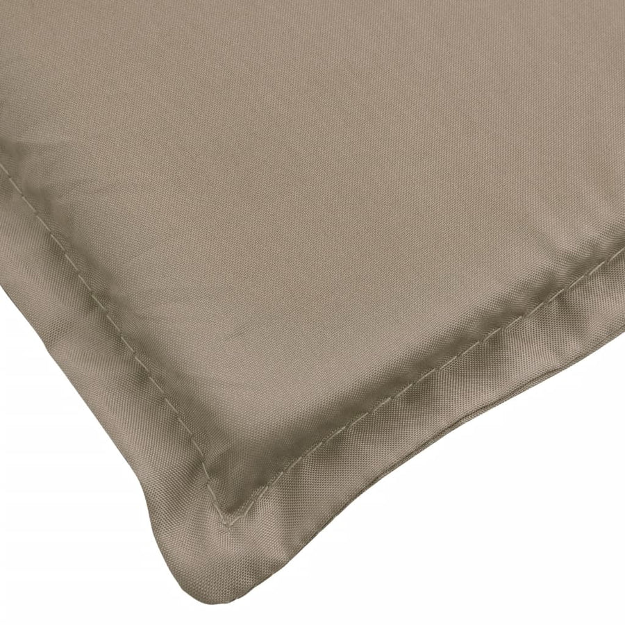 Ligbedkussen 200x70x3 cm oxford stof taupe 200 x 70 x 3 cm Taupe