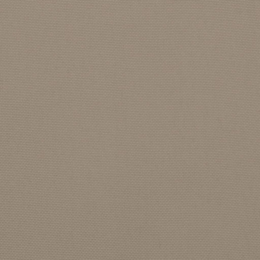 Ligbedkussen 200x70x3 cm oxford stof taupe 200 x 70 x 3 cm Taupe