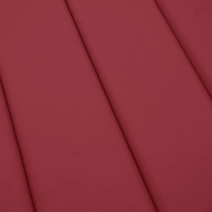 Ligbedkussen 200x70x3 cm oxford stof wijnrood 200 x 70 x 3 cm Wijnrood