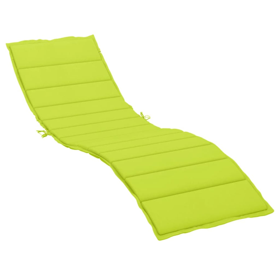 Ligbedkussen 200x70x3 cm oxford stof heldergroen 200 x 70 x 3 cm Heldergroen