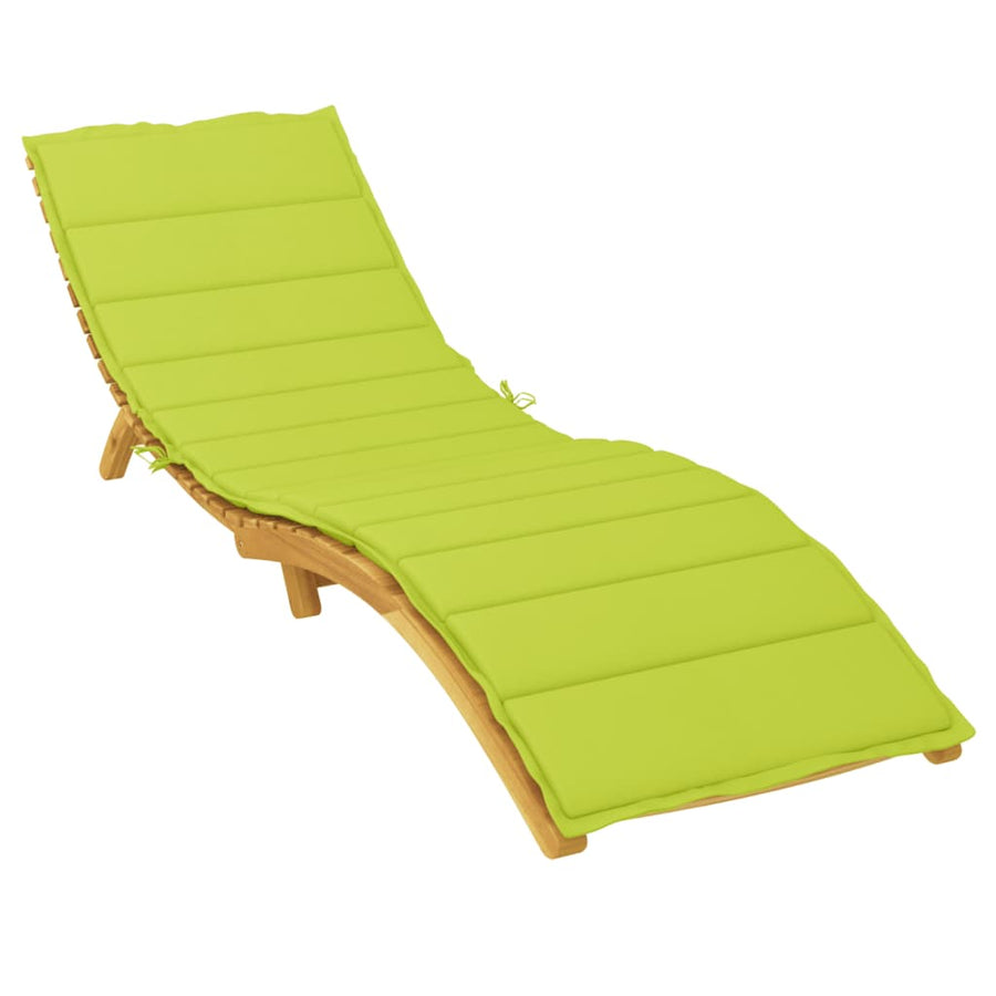 Ligbedkussen 200x70x3 cm oxford stof heldergroen 200 x 70 x 3 cm Heldergroen