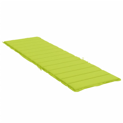 Ligbedkussen 200x70x3 cm oxford stof heldergroen 200 x 70 x 3 cm Heldergroen