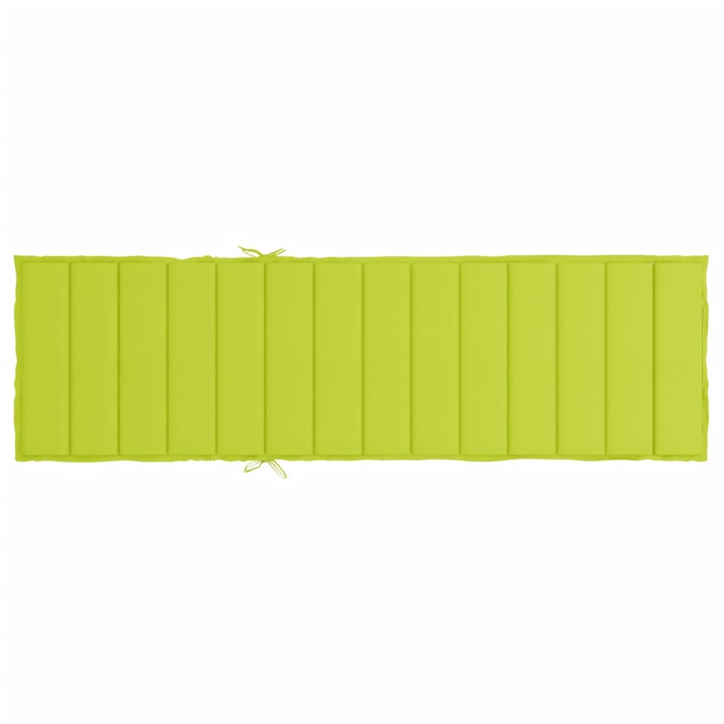 Ligbedkussen 200x70x3 cm oxford stof heldergroen 200 x 70 x 3 cm Heldergroen