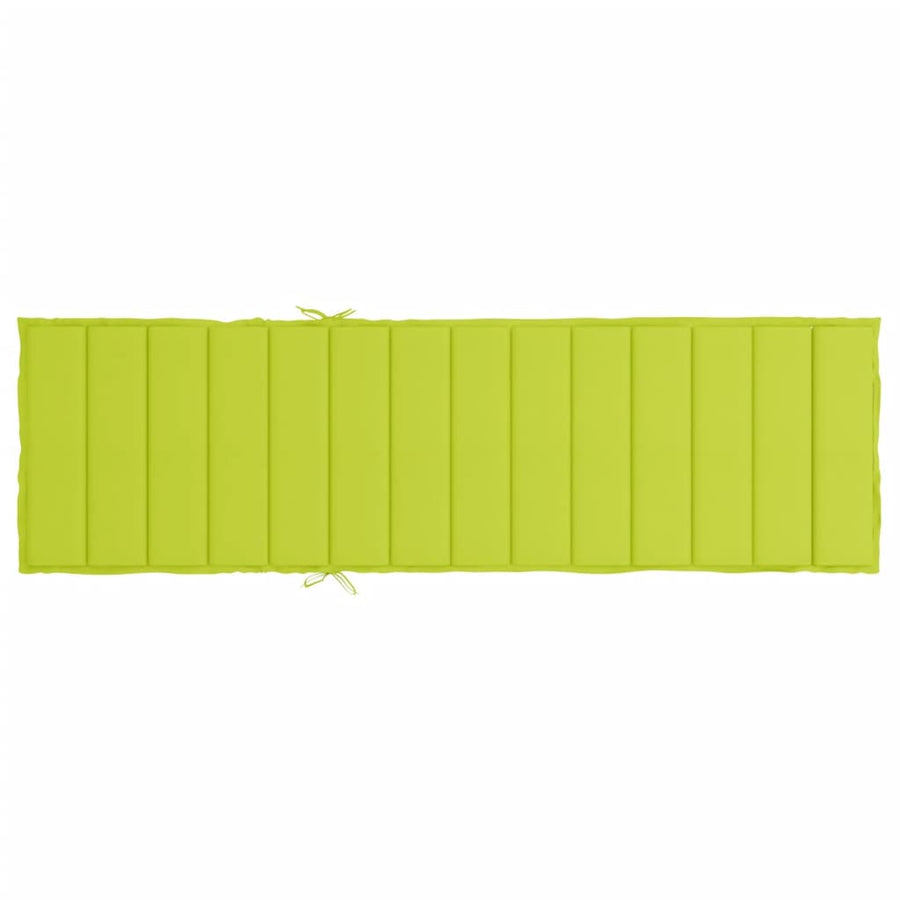Ligbedkussen 200x70x3 cm oxford stof heldergroen 200 x 70 x 3 cm Heldergroen