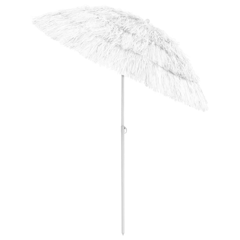 Strandparasol Hawaï 180 cm Wit