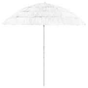 Strandparasol 240 cm wit