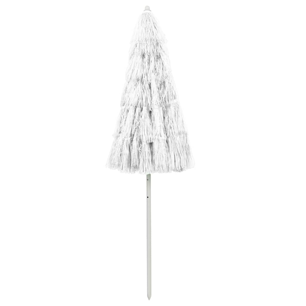 Strandparasol Hawaï 240 cm Wit