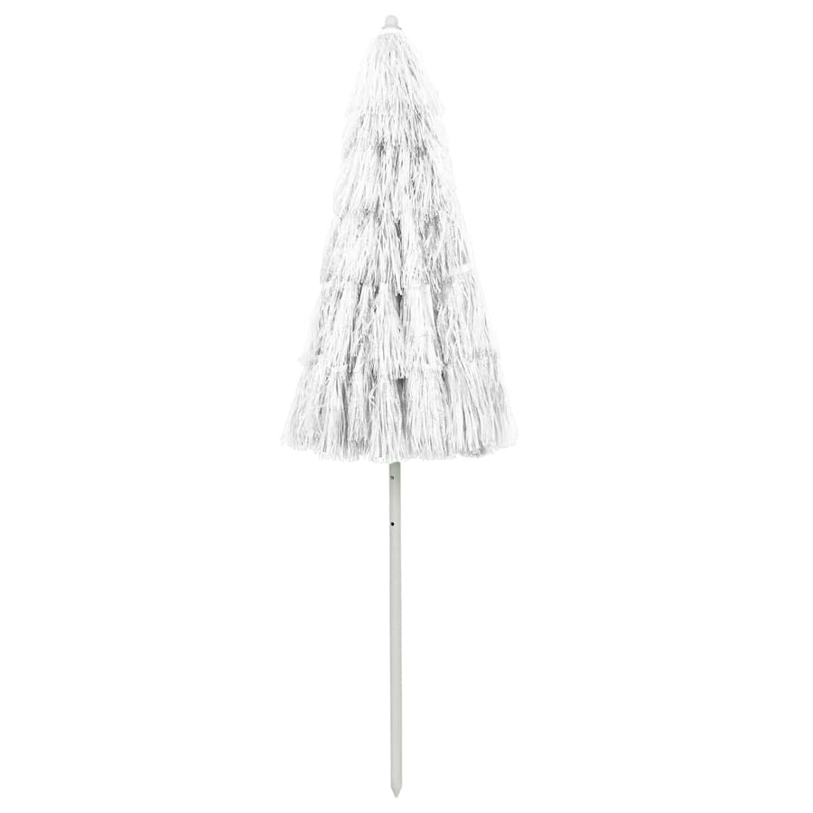 Strandparasol Hawaï 240 cm Wit