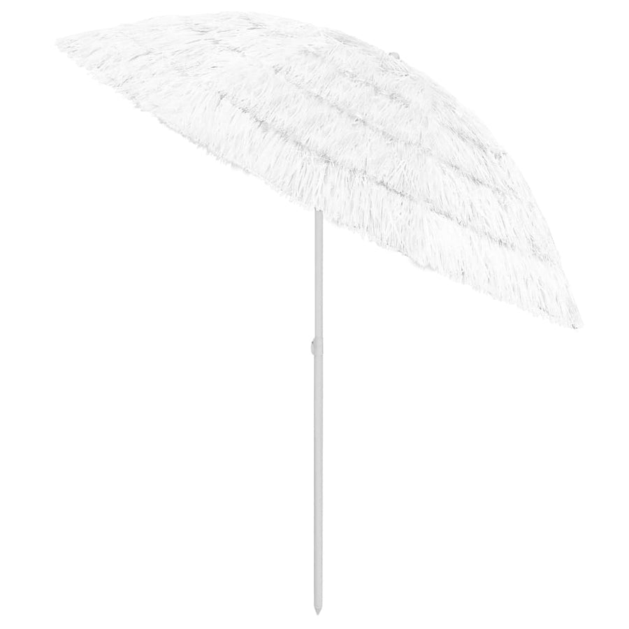 Strandparasol Hawaï 240 cm Wit