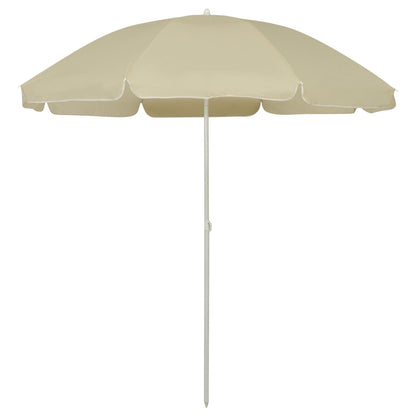 Strandparasol 240 Cm Zandgeel sand yellow