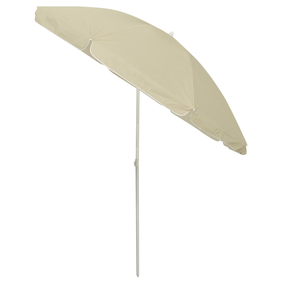 Strandparasol 240 Cm Zandgeel sand yellow