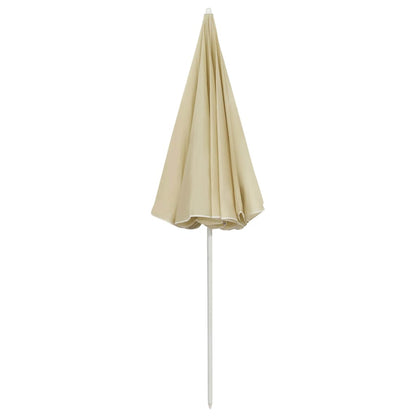 Strandparasol 240 Cm Zandgeel sand yellow