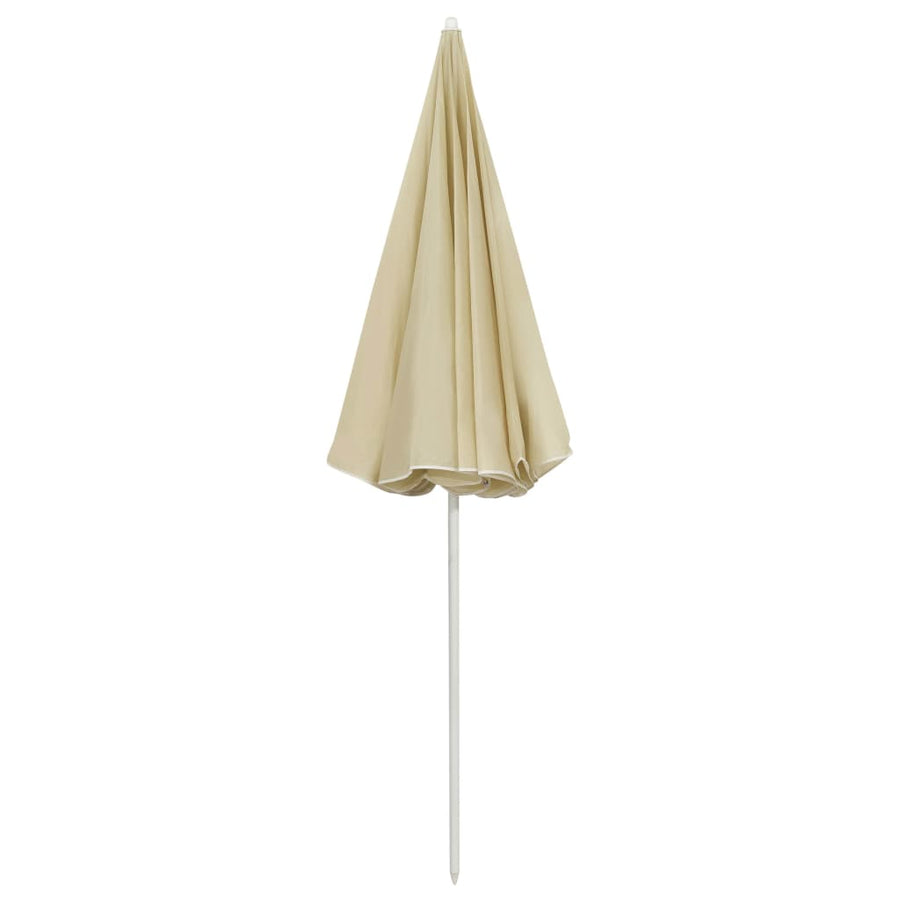 Strandparasol 240 Cm Zandgeel sand yellow