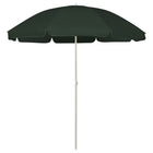Strandparasol 240 cm groen polyester