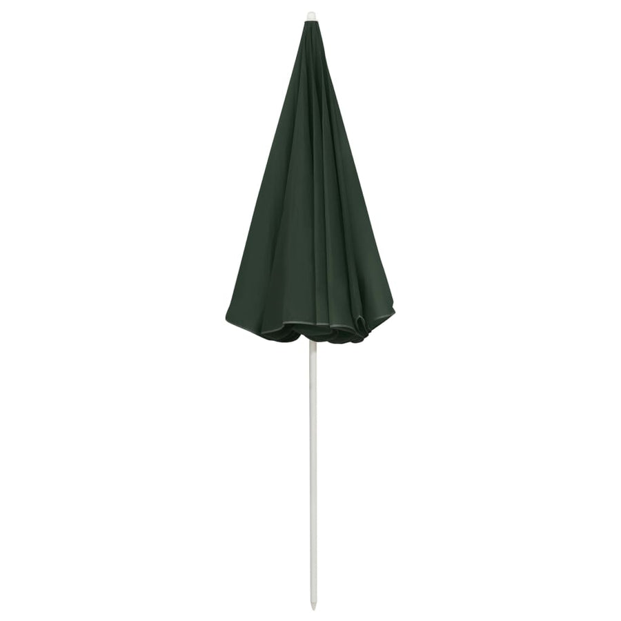 Strandparasol 240 cm groen
