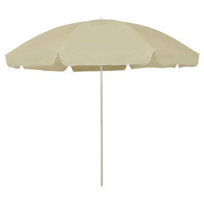 Strandparasol 300 cm zandgeel