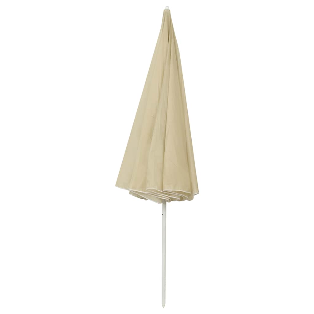 Strandparasol 300 cm zandgeel