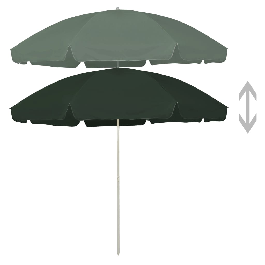 Strandparasol 300 Cm Groen