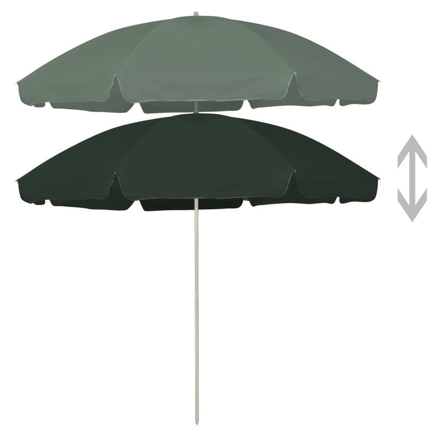 Strandparasol 300 Cm Groen