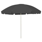 Strandparasol Kleurig 300 cm Antraciet