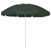 Strandparasol 240 cm groen
