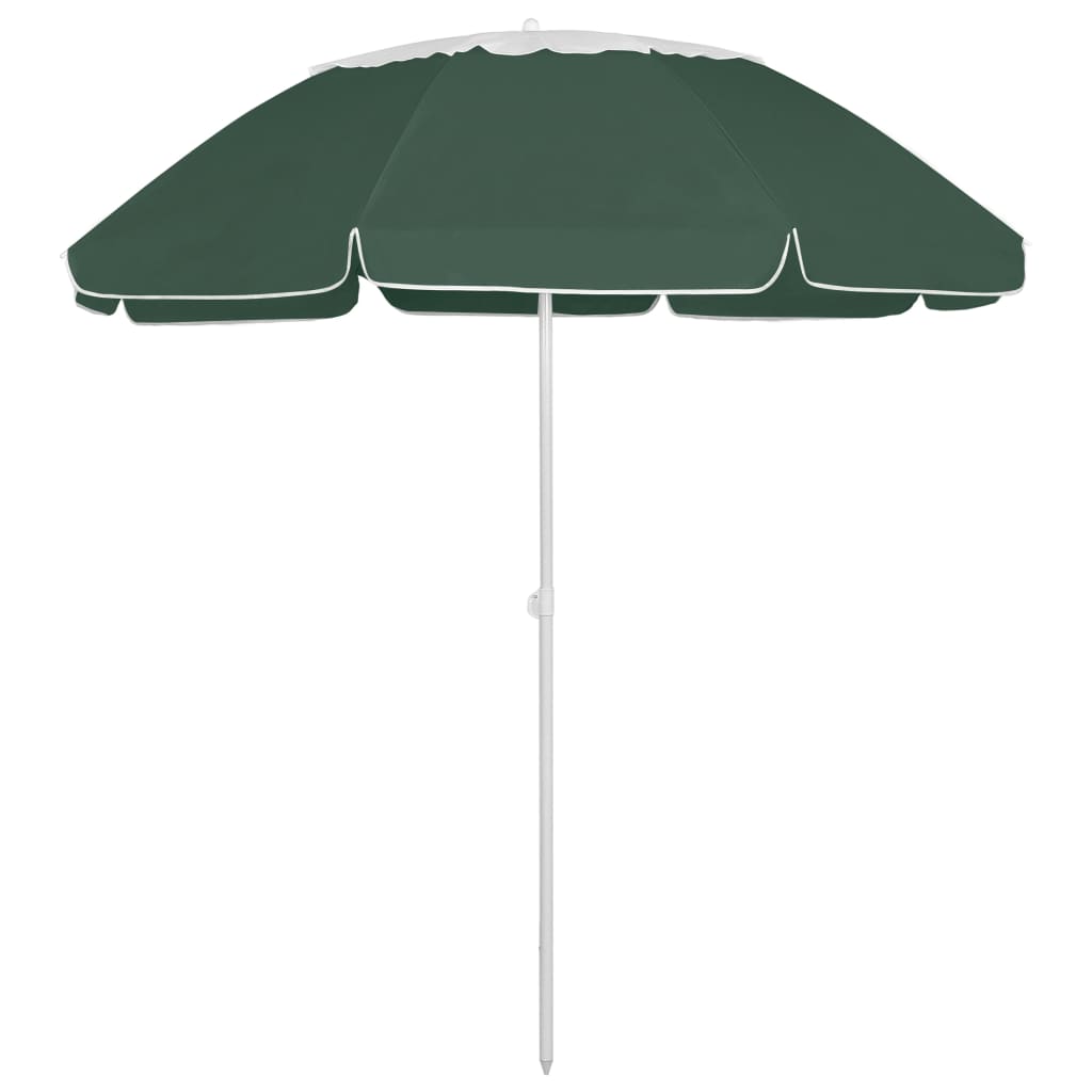Strandparasol 300 cm groen