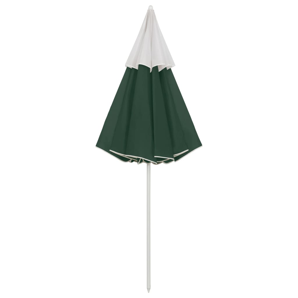 Strandparasol 300 cm groen
