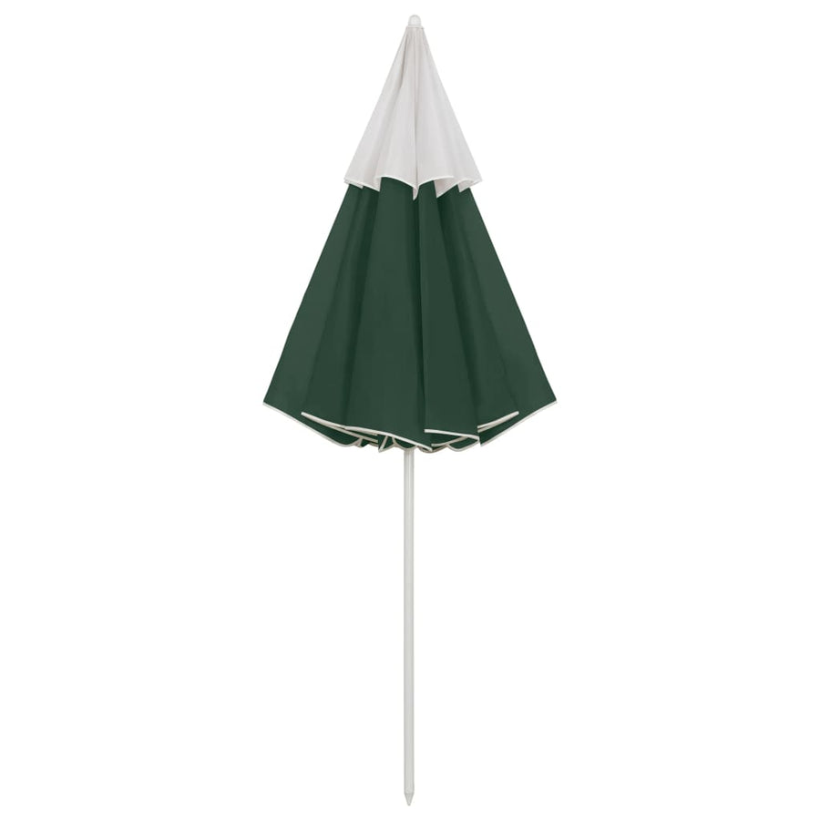 Strandparasol 300 cm groen