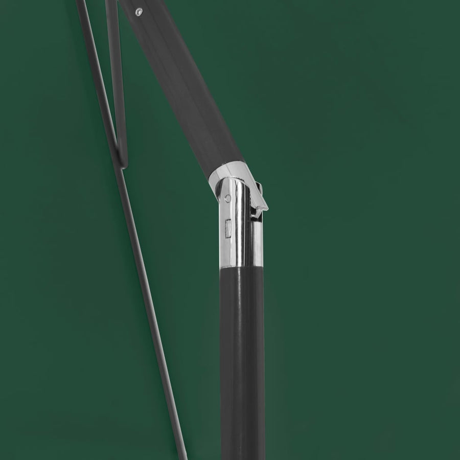 Strandparasol 180x120 cm groen