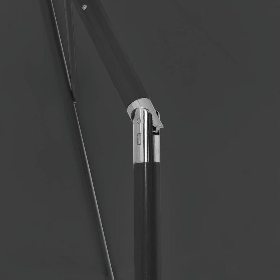 Strandparasol Kleurig 180 x 120 cm Antraciet