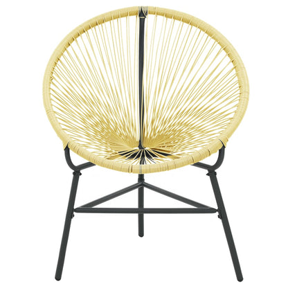 Tuinstoel Acapulco Poly Rattan Beige