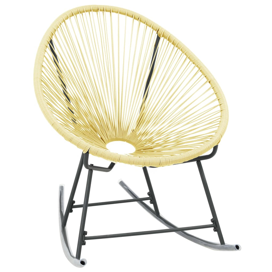 Tuinstoel Acapulco Poly Rattan Beige