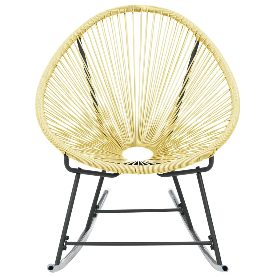 Tuinstoel Acapulco Poly Rattan Beige