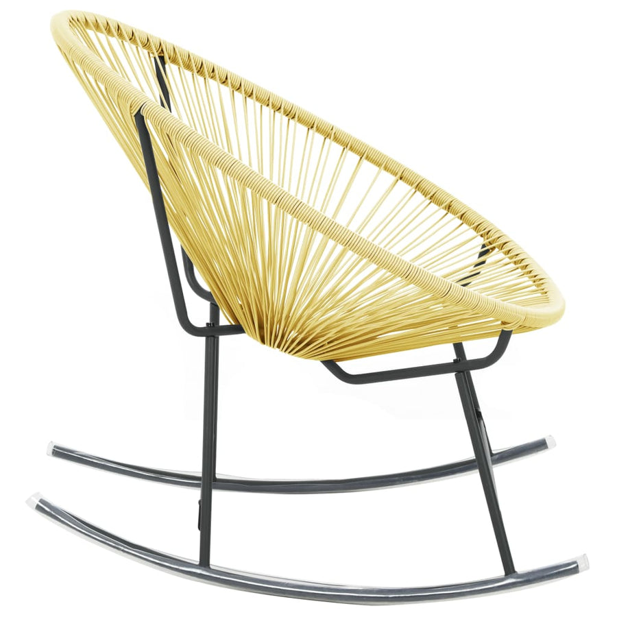 Tuinstoel Acapulco Poly Rattan Beige