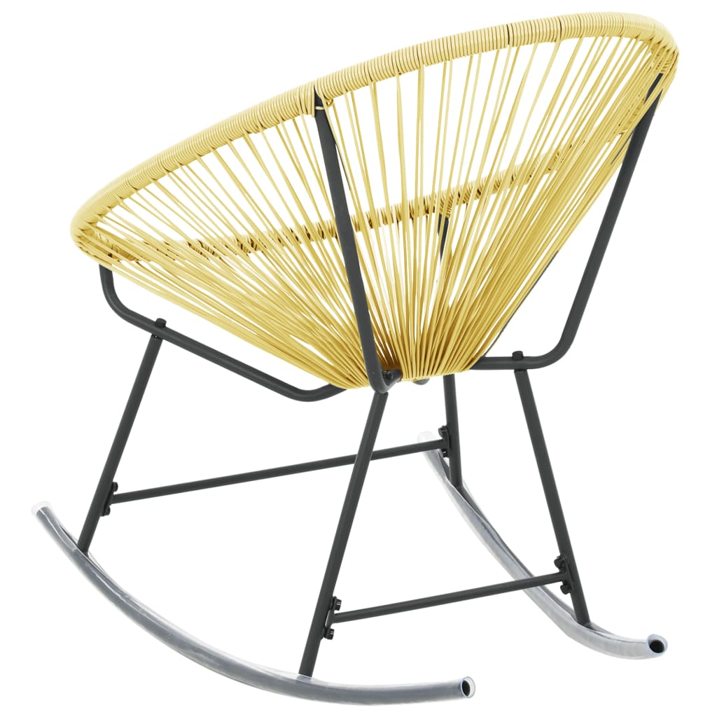 Tuinstoel Acapulco Poly Rattan Beige