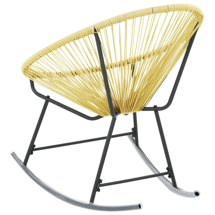 Tuinstoel Acapulco Poly Rattan Beige