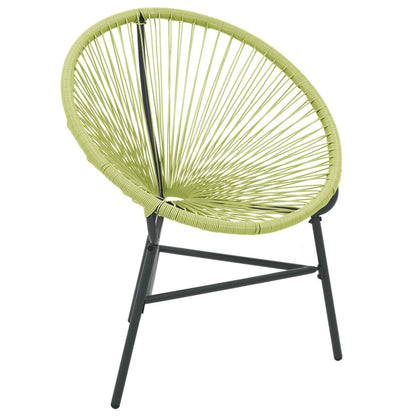 Tuinstoel Acapulco Poly Rattan Groen