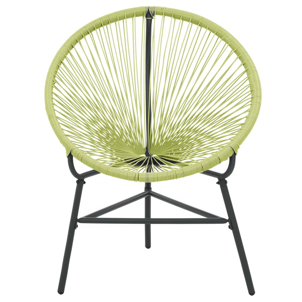 Tuinstoel Acapulco Poly Rattan Groen