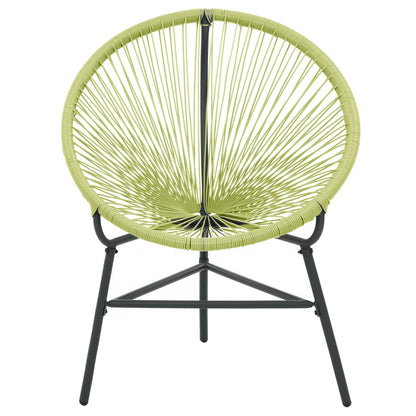 Tuinstoel Acapulco Poly Rattan Groen