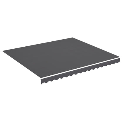 Vervangingsdoek Voor Luifel 4X3,5 M Kleurig 400 x 350 cm Antraciet
