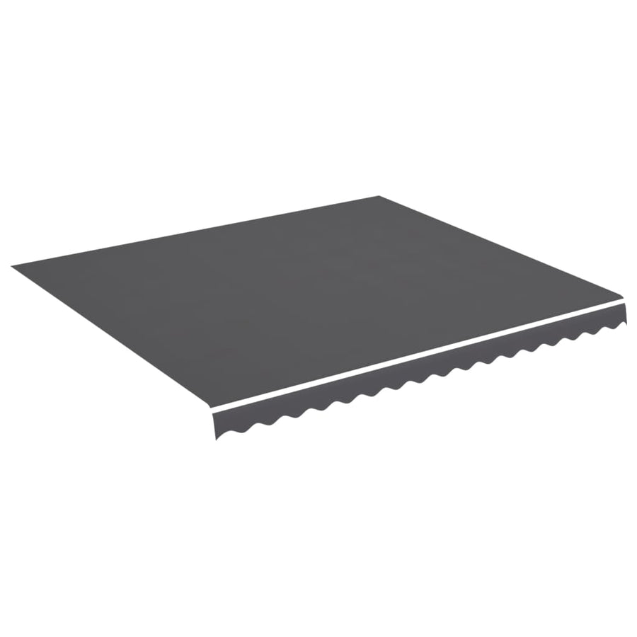 Vervangingsdoek Voor Luifel 4X3,5 M Kleurig 400 x 350 cm Antraciet