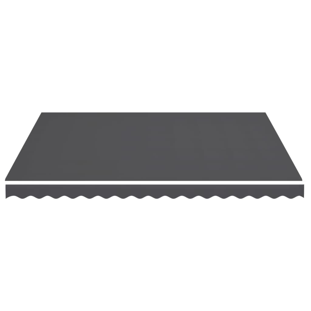 Vervangingsdoek Voor Luifel 4X3,5 M Kleurig 400 x 350 cm Antraciet