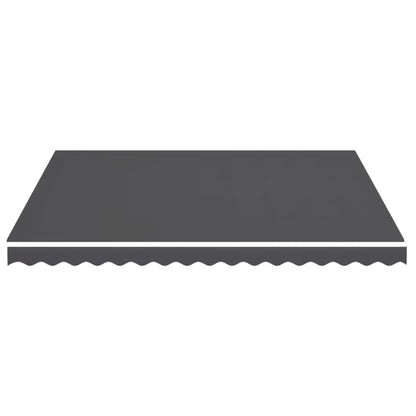 Vervangingsdoek Voor Luifel 4X3,5 M Kleurig 400 x 350 cm Antraciet