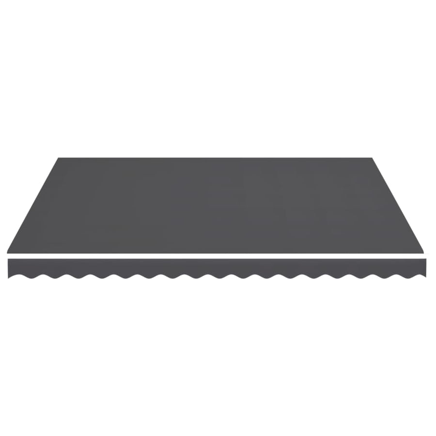 Vervangingsdoek Voor Luifel 4X3,5 M Kleurig 400 x 350 cm Antraciet