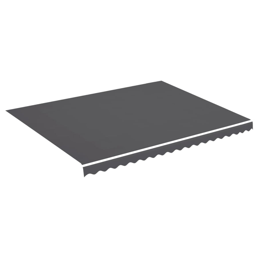 Vervangingsdoek Voor Luifel 4,5X3,5 M Kleurig 450 x 350 cm Antraciet