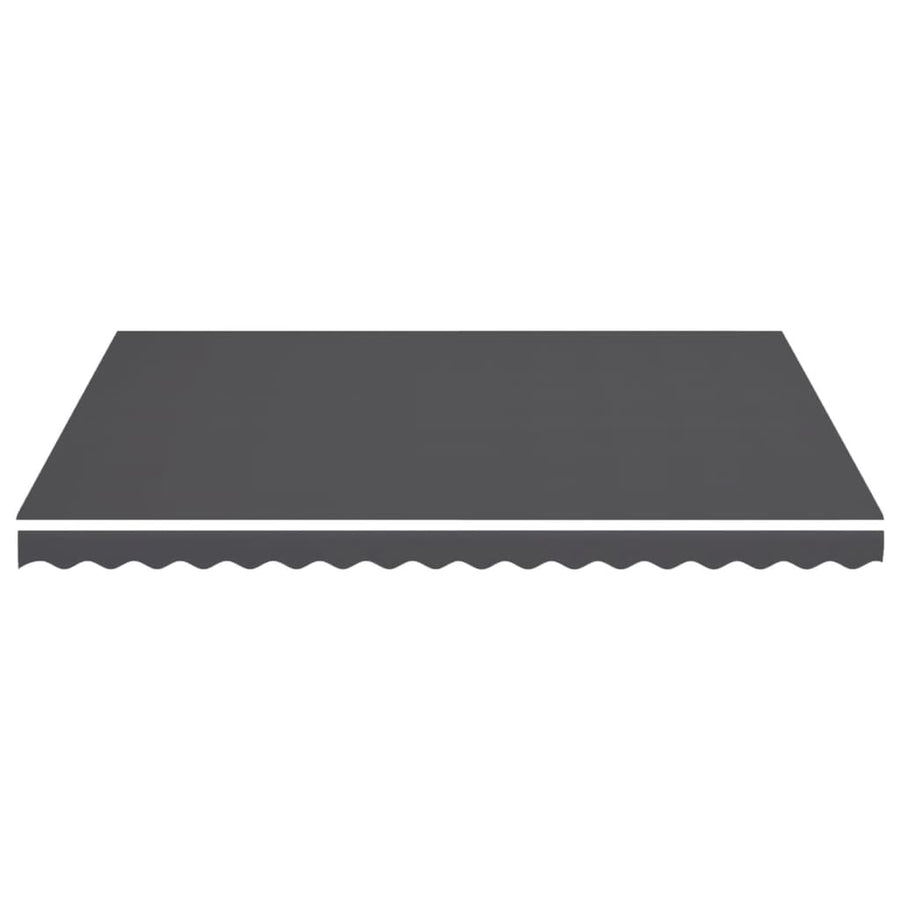 Vervangingsdoek Voor Luifel 4,5X3,5 M Kleurig 450 x 350 cm Antraciet